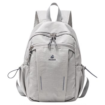Fouvor firefox outdoor backpack women's large capacity lightweight student schoolbag multi-layer casual sports backpack