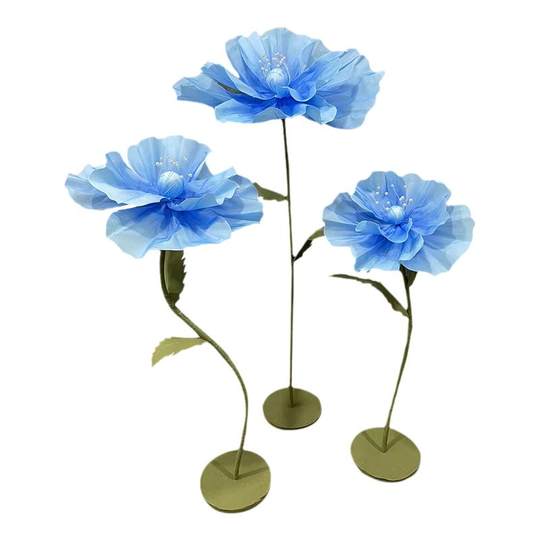 Wedding simulation flower eva foam scene layout window