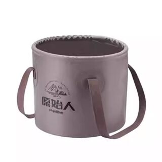 Outdoor portable large capacity travel car folding bucket