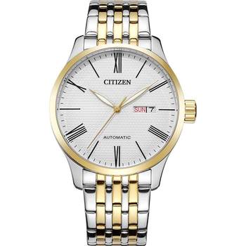 Retro simple style date display mechanical watch