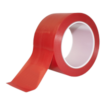 Shanglang Insurance Thickened and Adhesive 481 Red Rubber Core Floor Glue Warning Mark Floor Tape Marked Floor Marking Warning Rubber Core Traceless Tape Workshop Floor Marking Tape 33 Meters Long