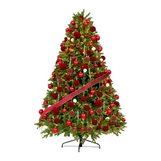 Environmentally friendly pure pe christmas tree package with yellow core and no odor