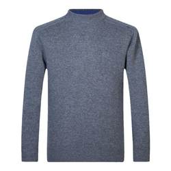 Montagut's new 100% cashmere men's half turtleneck cashmere sweater, simple and versatile knitted sweater RMC215312