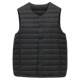 Duck men's short thin down vest