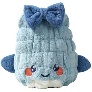 Jeriya cartoon children's dry hair cap quick-drying water absorption