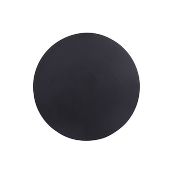 Matte black square cake dessert plate