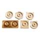 Solid wood jewelry design tray DIY bracelet beading tray