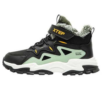Xtep men's and large children's winter outdoor cotton shoes