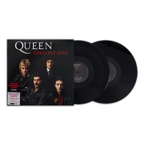 Datest Queen band Greatest Hits Dдесятилетии из альбома Black Gel Record LP