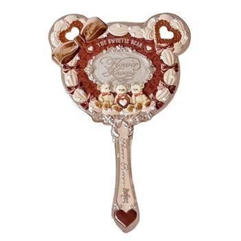 Flower knowledge sweetheart bear series cosmetic mirror