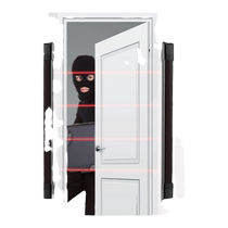 Wireless infrared grating alarm home anti-theft alarm store outdoor door and window infrared beam alarm