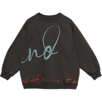 pomme Pengma sweatshirt pullover cotton printed comfortable autumn and winter clothing for boys and girls Jiangnan cloth big children