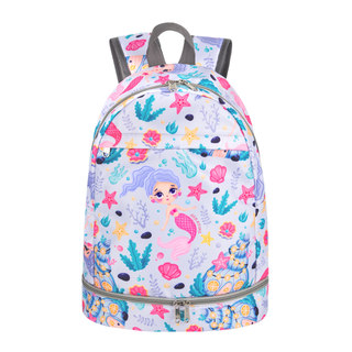 儿童专用游泳包干湿分离男女童防水装备收纳包大容量运动双肩背包