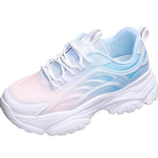 Summer daddy shoes women's 2023 new spring and autumn small white all-match sports and leisure explosions 2022 heightened thick-soled women's shoes