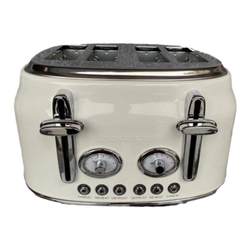 4피스 완전 자동 다기능 토스터 토스터 가정용 토스트 아침 식사 기계 레트로 토스터 수출