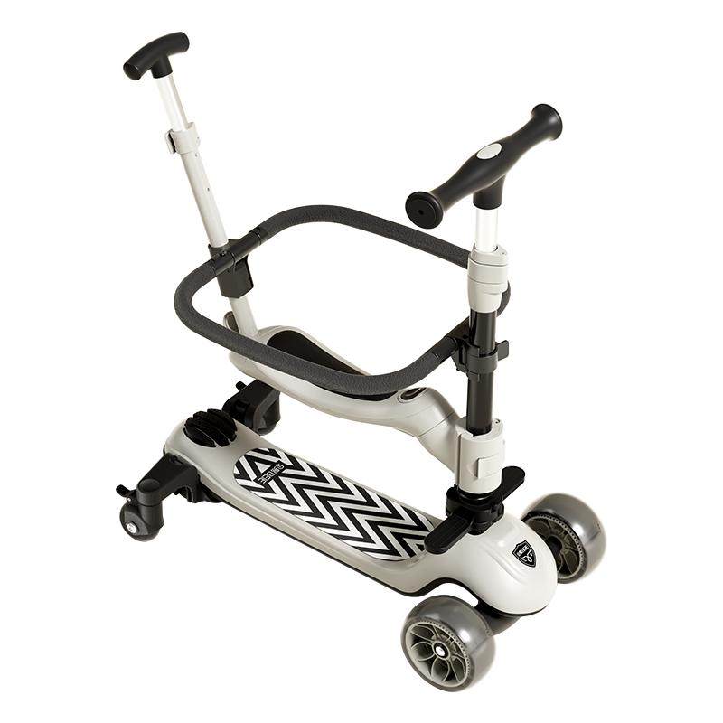 Beiyi children's scooter 7-in-1 foldable and seatable