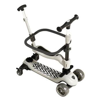 Beiyi children's scooter 7-in-1 foldable and seatable