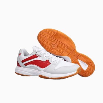 Li Ning ເກີບ tennis ມືອາຊີບສໍາລັບການຝຶກອົບຮົມແລະການແຂ່ງຂັນຂອງຜູ້ຊາຍ, 23 ປີໃຫມ່ໃສ່ທົນທານຕໍ່, ບໍ່ເລື່ອນ, ເກີບ badminton ບາດເຈັບແລະ breathable