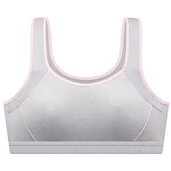 Bailing Baili sports girl underwear without rims vest running shock-proof student high school underwear thin bra