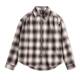Madden workwear American plaid zipper shirt jacket