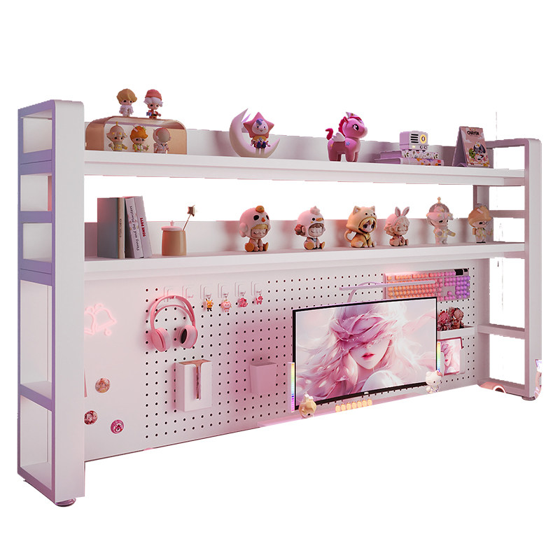 Gaming style load-bearing bookshelf