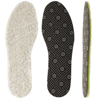 冬季超薄保暖鞋垫羊毛皮毛一体女新款防寒加绒羊羔毛绒薄款男毛毡