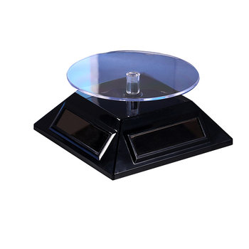 Solar powered jewelry display props