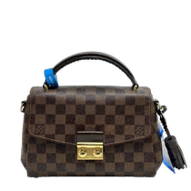 (Self-operated) Second-hand 95 new LV Louis Vuitton fashionable brown checkerboard canvas womens dual-use bag