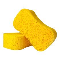 Car wash cotton sponge block car wiping car special absorbent cotton block pva high density cotton extra large foam brush honeycomb