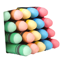 Water-soluble dust-free chalk color children graffiti brush white environmental blackboard green board chalk household office dust-free white plate pen wet wiping teaching practice without dirty handchalk