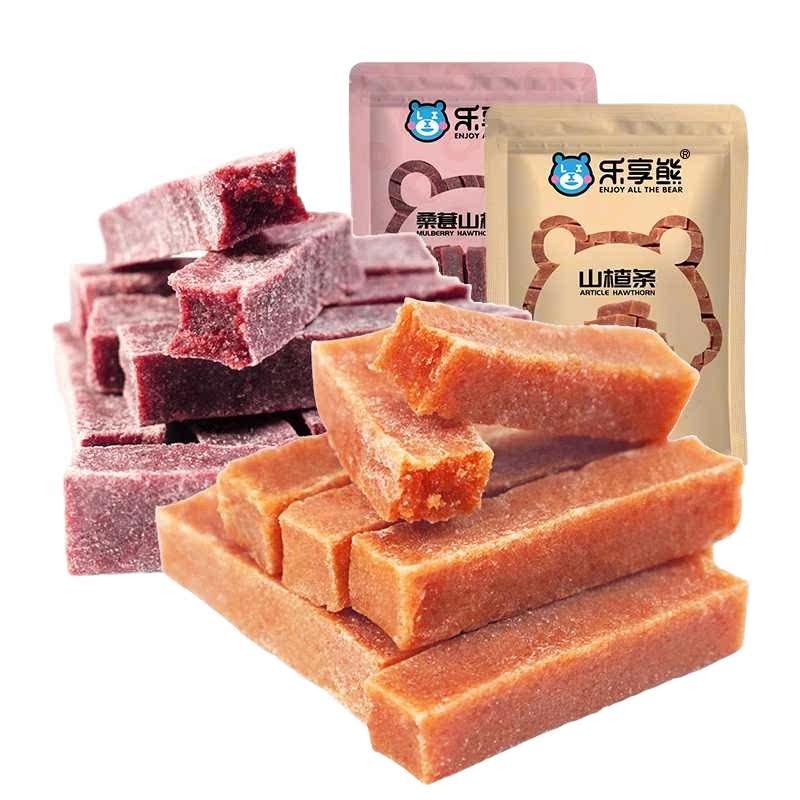Enjoy Bear Original Hawthorn Strips, a Shandong specialty
