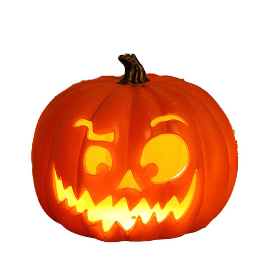 万圣节密室鬼屋装饰品南瓜灯主题布置摆件发光道具气氛围堆头拍照