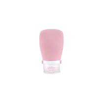 Silicone travel refill bottle shampoo shower face cream portable travel toiletry bag refill bottle 824