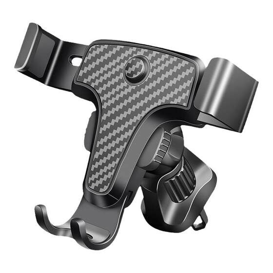 New round air outlet creative car navigation bracket