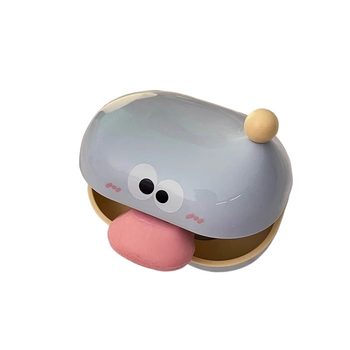 Double layer soap box cute, cartoon