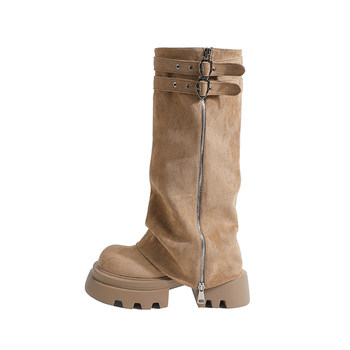 Ready stock!! free trial of cowhide boots