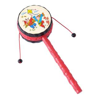 Rattle baby toy chewable hand wave drum