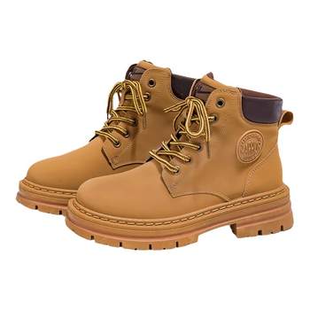 Jai alai official flagship store men's shoes bumblebee martin boots