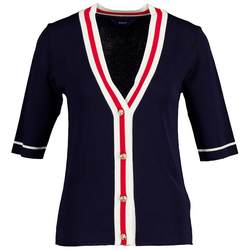 GANT Gant spring and summer fashion new women's slim V-neck cardigan sweater short-sleeved sweater 4802108