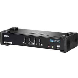 ATEN/宏正 CS1784A 4口DVI切换器 支持7.1音频外设 USB KVM切换器