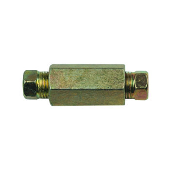 Brake oil pipe joint iron pipe copper pipe flare mouth internal thread screw connection head brake variable diameter oil pipe joint