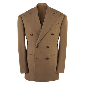 Cultum spring and summer twisted linen blend suit