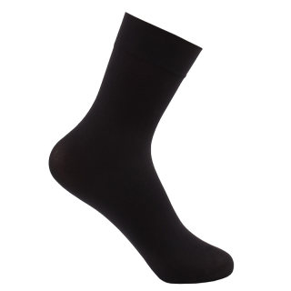 春秋加厚短丝袜黑色肉色中老年宽口松口袜男女士短袜冬季丝对对袜