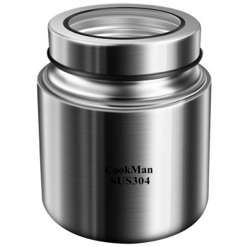 304 stainless steel tea can moisture-proof sealed storage tank