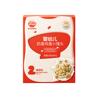 秋田满满婴儿小馒头 婴幼儿饼干无白砂糖6个月以上无添加宝宝零食