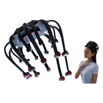 Head Meridians Dredge God Instrumental Fully Automatic Electric Eight-Claw Fisher Scalp Massager Headache Head Therapy Decompression Physiotherapy