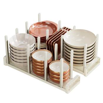 Kitchen drawer cabinet built-in anti-slip drain storage rack