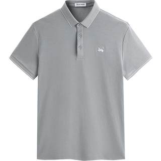 Peacebird men's casual polo shirt summer short-sleeved slim solona cool casual business top embroidery