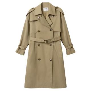 Hello Canon long double-breasted trench coat