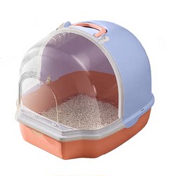 Cat litter box extra large fully semi-enclosed drawer-type cat toilet deodorant anti-splash cat litter box ອຸປະກອນແມວ